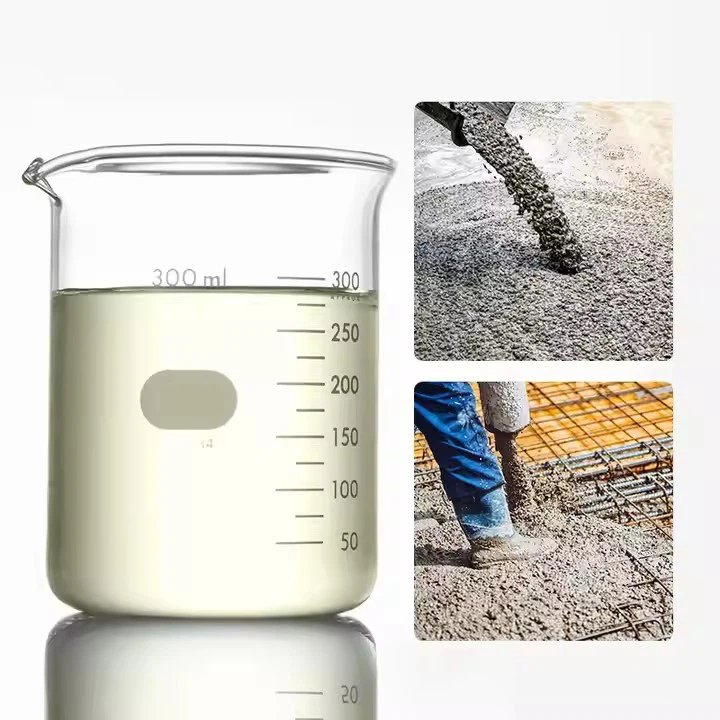 Dŵr PCE Hylif yn lleihau superplasticizer polycarboxylate ar gyfer concrit